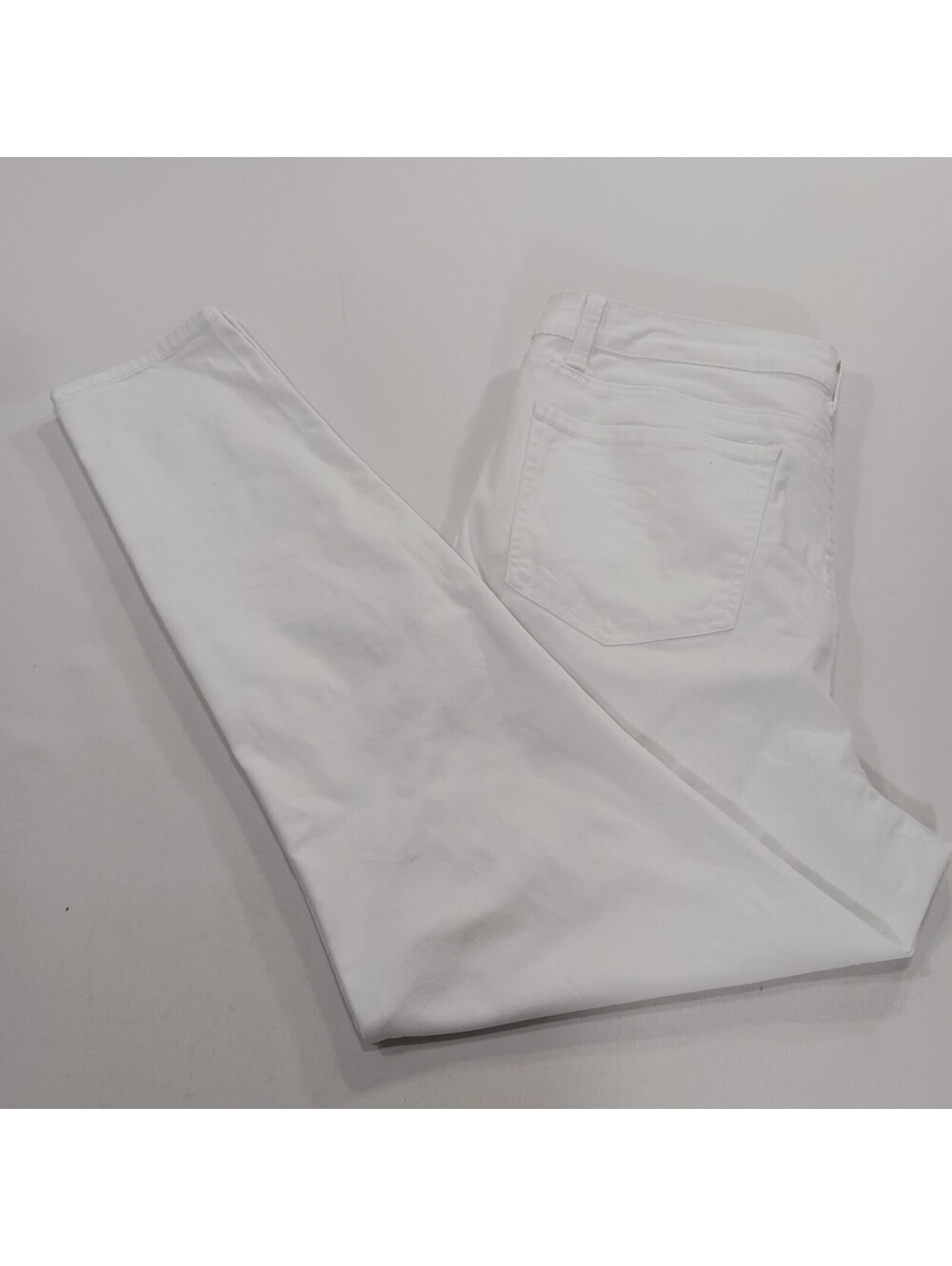 No Boundaries RN#52469 Women's White Cotton Blend Jeans Size 15 (33×28)